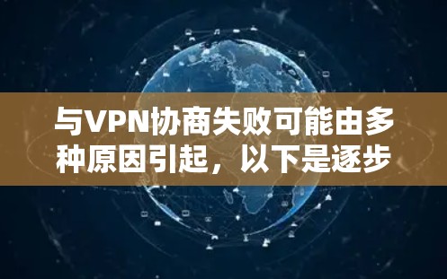 与VPN协商失败可能由多种原因引起,以下是逐步排查和解决的步骤
